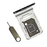 s20 fe Dual SIM Card Tray Holder Replacement for Samsung Galaxy S20 FE G780F / S20 FE 5G G781B 2020 6.5 inch (not fit for Single Version) (Black)