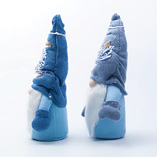 Summer Gnomes Tomte Plush,Ocean Day Beach Doll Elf Decor Gnome,Handmade Scandinavian Tomte Nisse Swedish Elf Home Farmhouse Decor,Set Of 2 #TOP5