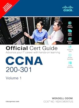 Paperback CCNA 200-301 Official Cert Guide, Volume 1 Book