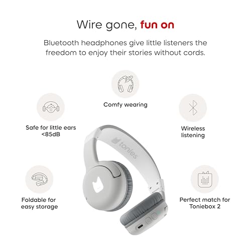 Image of Tonies Bluetooth Headphones - Moon Gray