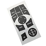 Pour BMW Pour X3 E83 F25 2011 2014 Console centrale de voiture Multimédia CD Radio Menu Tel Carte Interrupteur Bouton Kit de réparation Autocollant Autocollant.