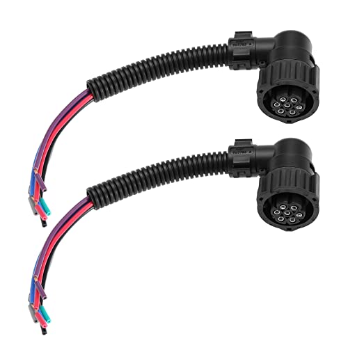 EMagTech 7-poliger Rücklichtkabelbaum 20cm - Kompatibel Mit Citroën, Fiat, VW