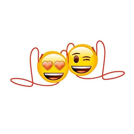 Artesanía Cerdá- Bolso Infantil Emoji Oficial, Amarillo