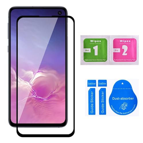 Image of Tempered Glass for Samsung Galaxy S10e - Edge-to-Edge Coverage, Crystal Clear, Bubble-Free Installation - Ultimate Protection (Pack of 1)