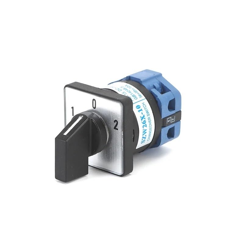 SZW26/LW26-10 10 A On-Off-On Changeover Selector Rotary Power Knob Selection Cam Switch D101.1 D202.2 D303.3 BIANMTSW (10A D101.1)