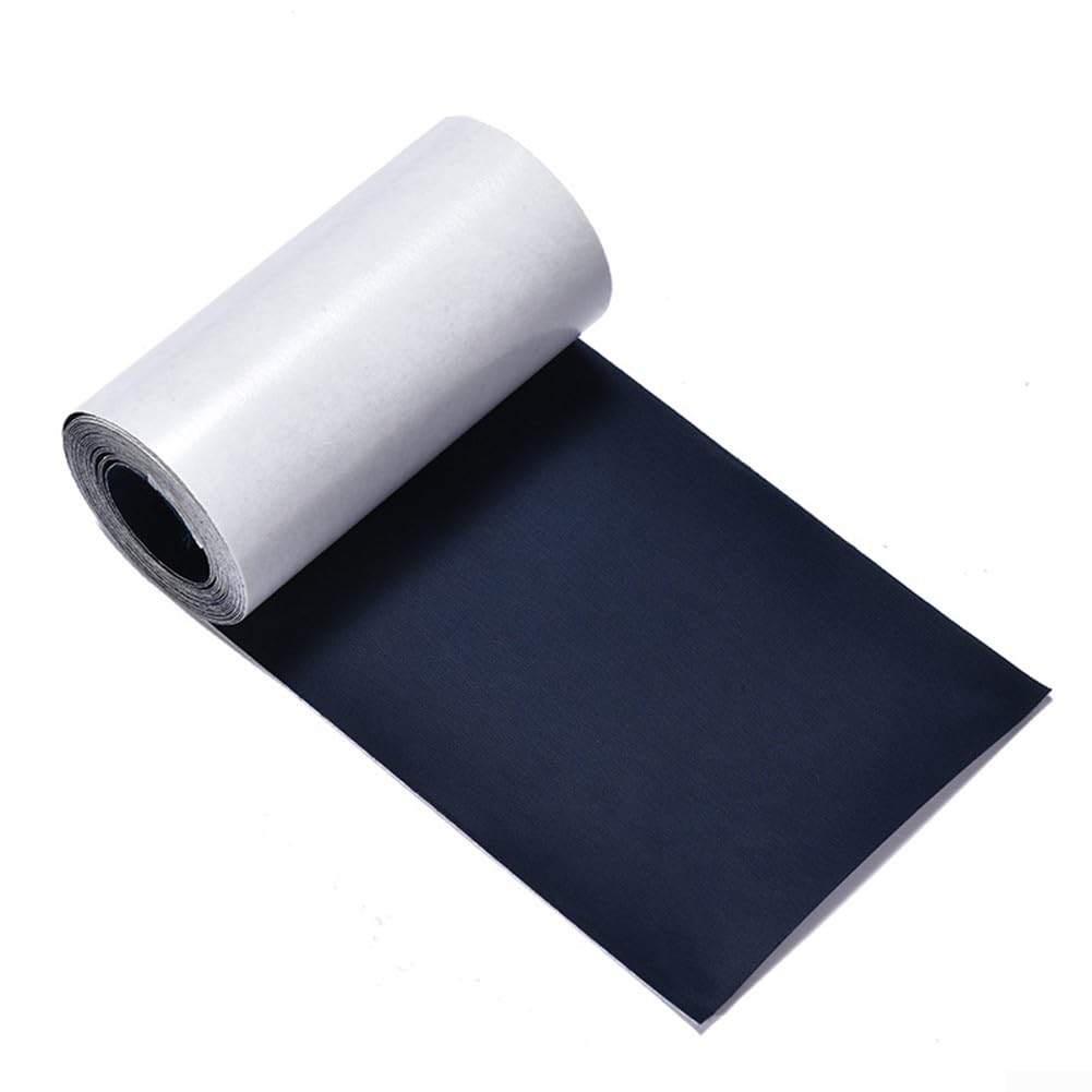 BNGXR Ruban de Réparation de Tente, 8CM x12M Ruban Adhésif de Réparation, Ruban Adhésif de Réparation de Tente, Imperméable Invisible Ruban Adhésif pourTente Enduite de PVC Auvent Tissu de Couverture