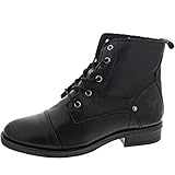  MUSTANG (Schnürstiefel schwarz / 38
