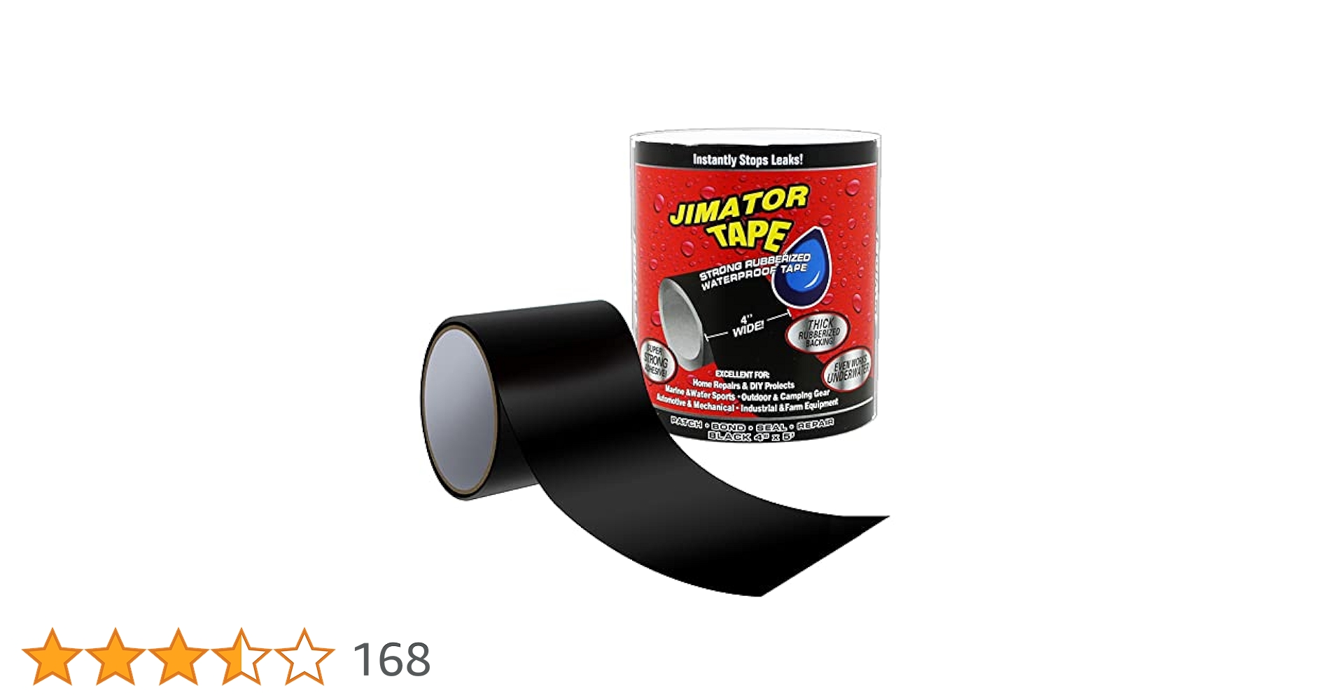 Nastro Isolante Autoagglomerante Silicone - 2 Rotoli 25mm X 1,5m, Impermeabile Per Riparazioni