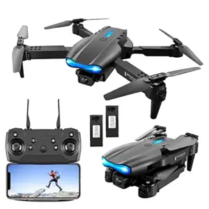 ORTOLY -E99-Pro-Drone-with-4K-Camera-WiFi-FPV-1080P-HD-Dual-Foldable-RC-Quadcopter-Altitude-Hold-Headless-Mode-Hight-Hold-Multicolor-DualBattery.