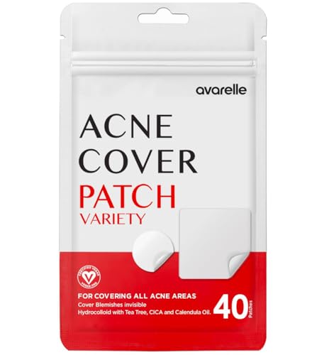 Avarelle Acne Pimple Patch (40 Count) Variety Pack