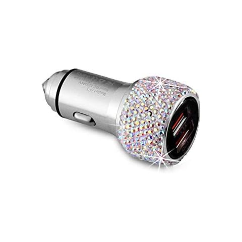 Duories Glitter Dual USB Car Charger Cover