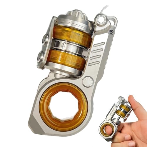 Denash EDC Fidget Toy, Crisp Clicking Sound Stress Relief Magnetic Toy, Metal Stress Relief Toy and Focus Tool for All Ages to Relieve Stress and Improve Focus