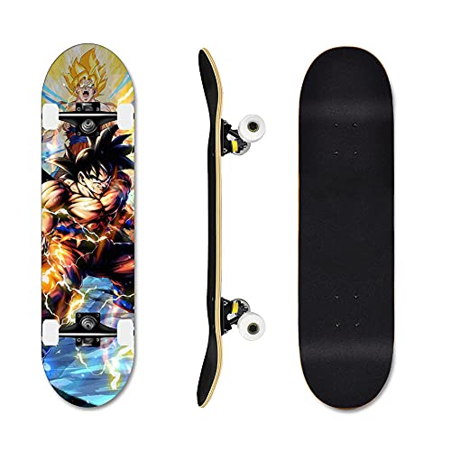 Skateboard en érable canadien avec roulements ABEC-7 pour une glisse fluide X8