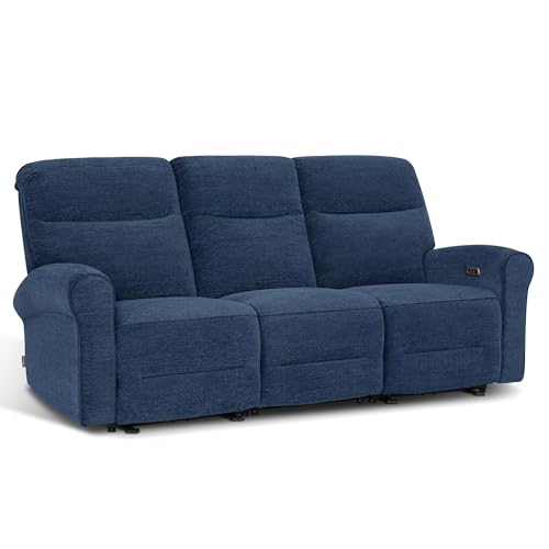 MCombo 87.8" Wall Hugger Power Reclining Sofa with Drop Down