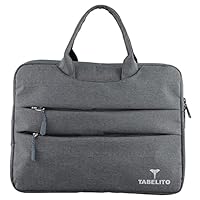 Tabelito® Basic Laptop Bag Laptop Cover Laptop Bags Laptop Sleeve Office Bag Laptop Bag 15.6 inch(39.6cm) Laptop Apple/ Lenovo / Asus / Hp / MacBook / Thinkpad / Ideapad (Grey)