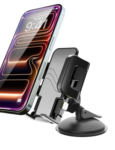 XVenture Bracketron Griplox Waterproof Suction Cup Mount Boat Phone Holder Phone Mount for Boats Kayak Sailing Marine Boating Marina