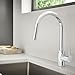 GROHE 32665003 Concetto Pull-Down Kitchen Faucet with Sprayer, 1.75 GPM, Chrome