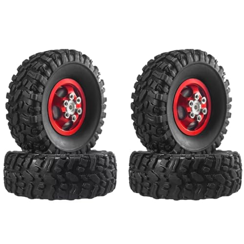 Compatible With MN For MN82 LC79 For MN78 Naughty Dragon 1/12 RC �J�[�A�b�v�O���[�h�p�[�c�����A�b�v�O���[�h�z�C�[���ƃ^�C�� �p�[�c RC�J�[(Red)