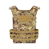 KUIEDIS Tactical Outdoors Vest,Fully Adjustable Breathable,Lightweight Modular Paintball Police Airsoft Vest