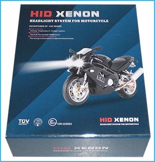 Kit Hid Xenon Moto Scooter H4 Bixenon 6000K