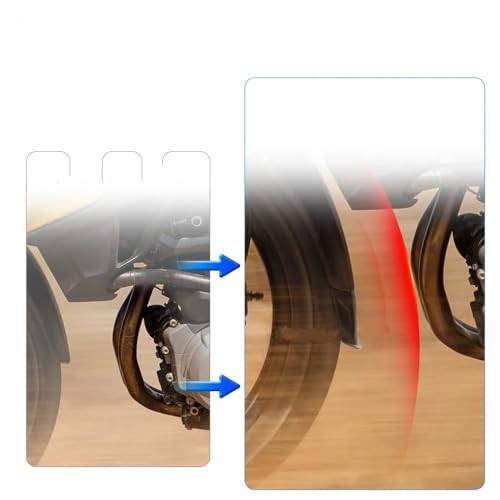 Extension ailes moto pour F750GS et F800GS garde-boue avant étendu - 4