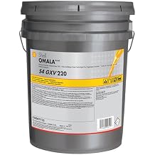 Shell Omala S4 GXV 220 Gear Oil, 5 Gallon Pail