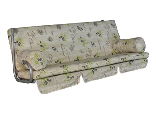 Cojín para balancín fabricado en Alemania con tejido beige Angerer Trend 2