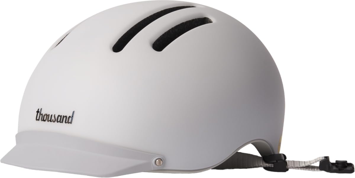 Thousand Chapter MIPS Adult Bike Helmet - LED Tail Light, Cycling & Bicycle Safety Certified, Lightweight & Low Profile, Men & Women, Lockable PopLock