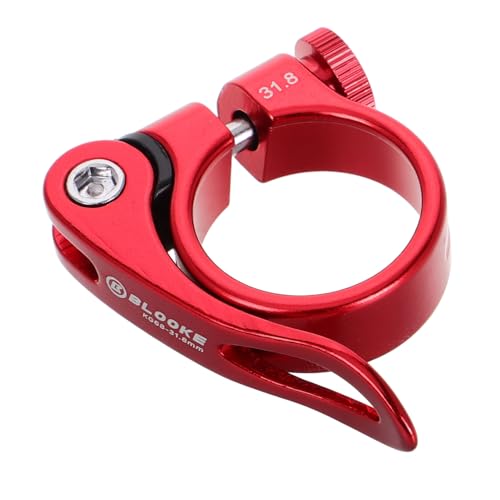 SUPVOX Quick Release Seat Post Clamp Bike Clamp Easy Installation Compatible with Mountain Bikes Convenient Height for Cyclists