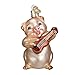 Old World Christmas Musical Pig Glass Blown Ornament