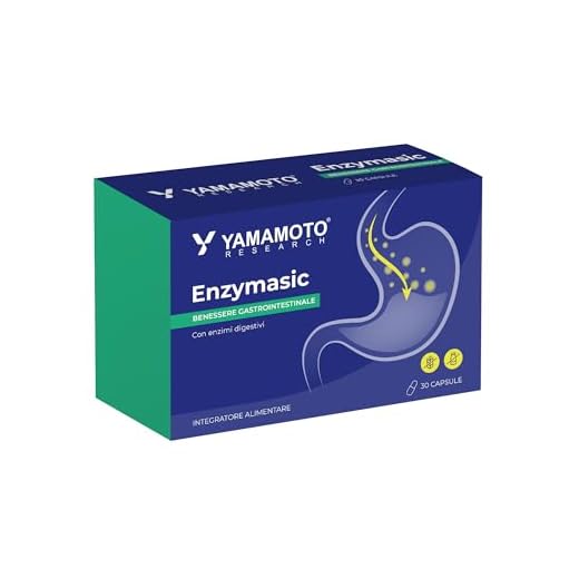 Yamamoto Research Enzymasic Complemento Alimenticio - 30 Cápsulas