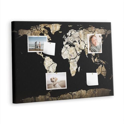Tableau liège horizontal pour bureau de home office et école