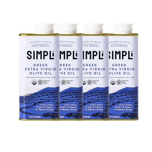 Aceite de Oliva Extra Virgen Orgánico Certificado 4-Pack miniatura 1