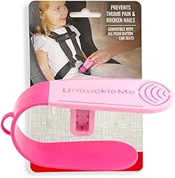 UnbuckleMe Car Seat Buckle Release Tool - Easy Opener Aid for Arthritis, Long Nails, Older Kids - Button Pushe
