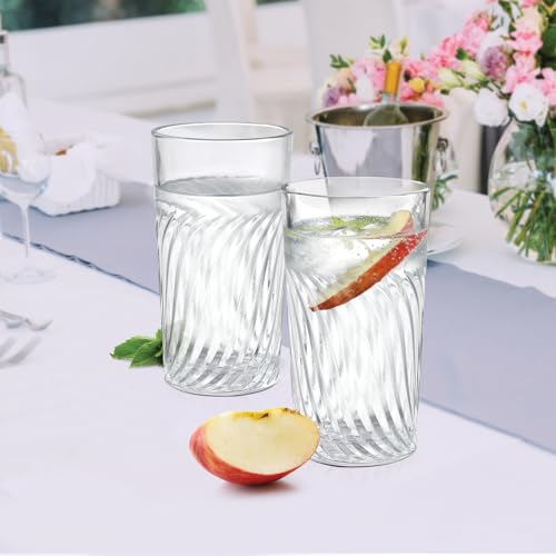 Image of Treo by Milton Tide Glass Tumbler I Premium Glass Set of 6 for Water, Cold Drink I Perfect for Home, Restaurants and Parties. 290 ml