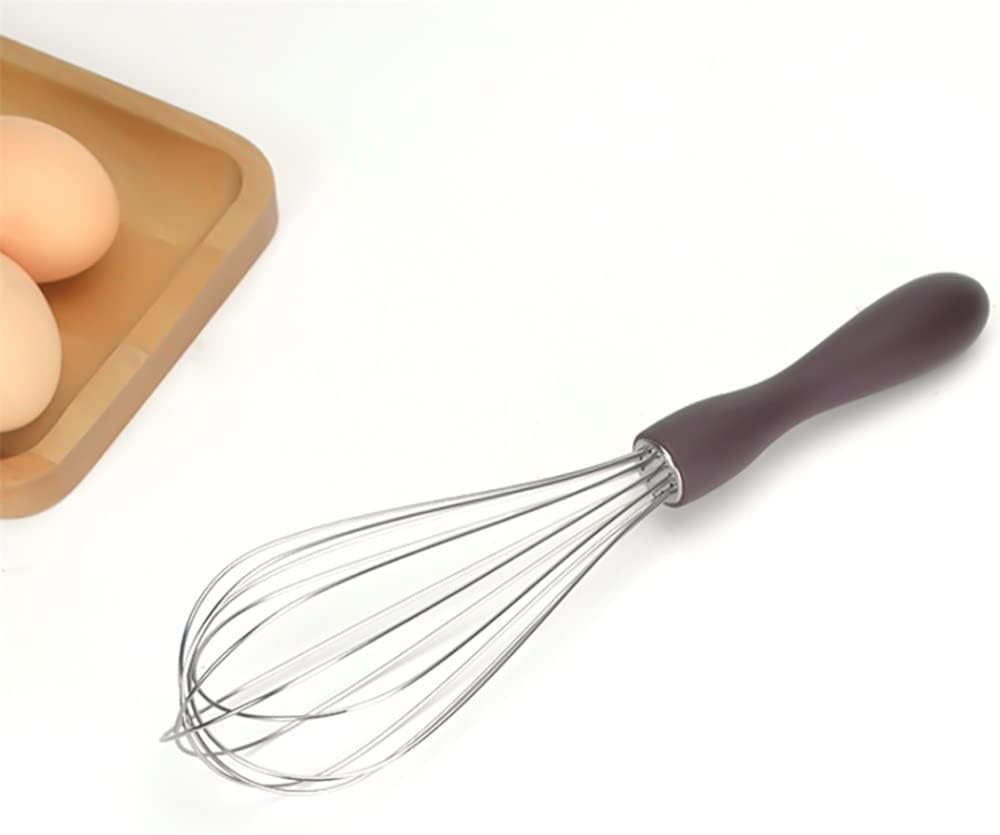 Kitchen Egg Whisk Stainless Steel Lightweight Wire Balloon Utensil Milk Beater Cooking