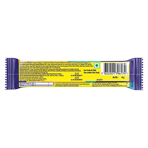 Cadbury 5 Star Oreo Chocolate Bar, 42 Gram ( Pack of 10 ) 420 Grams