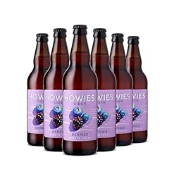 Buy Howies Berry Fruit Cider 3.4% ABV – 6 x 500ml Glass Bottles for a Refreshing Taste – Twelve Green Bottles