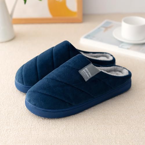 Cathalem Slippers for Women 2025,Women's Cozy Indoor/Outdoor Soft Plush Slippers Memory Foam Velour Clog Wide Widths Warm Slipper2