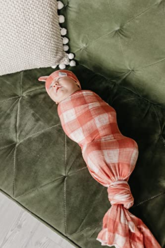 Image of Copper Pearl Swaddle Blankets for Newborns | Soft Stretchy Receiving Blankets for Boys and Girls | Large 46 x 46 Inch Baby Blankets | Lightweight and Breathable Swaddles | Ralphie