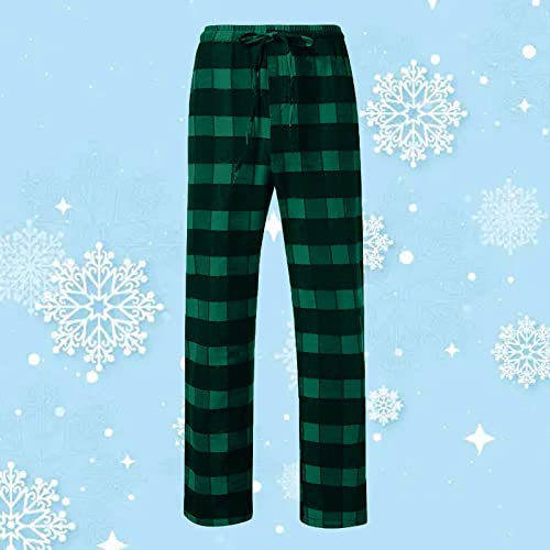 Cambkatl Men’s Buffalo Plaid Pajama Pants with Pockets Soft Comfy PJs Bottoms Sleep Loungewear4