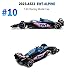 HTLNUZD 1/43 2023 F1 Team A523#10 P.Gasly Racing Car Model for BWT-Alpine DieCast Alloy Adult Collection Car