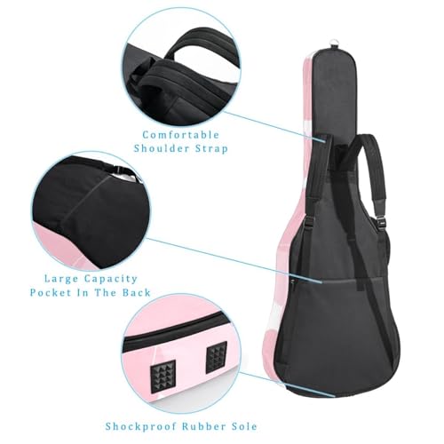 Housse guitare acoustique imperméable protégeant des chocs et pluie - 3