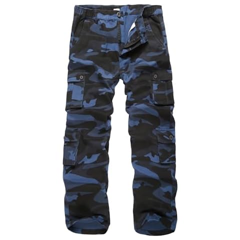 APTRO Camo Cargo Trousers for Men Cover