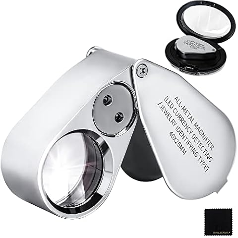 40X Illuminated Pocket Magnifier by Uncle Paul Cover