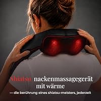 Essy Shiatsu Nackenmassagegerät mit Wärme, Schulter, Rücken, Beine – Ansicht 2