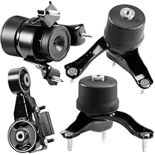 Engine Motor and Transmission Mount Set Compatible with 2004-2006 Toyota Sienna 3.3L 2WD 4PCS Replaces# A62009 1236128220, A4295 123630A081, A4257 123720A040, A4207 123720A040