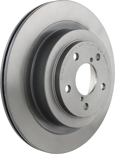 Brembo 09.B041.11 Rear UV Coated Brake Disc - Set of 2