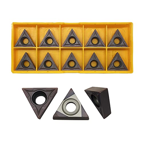 Image of GBJ TCMT16T304 Turning Inserts Precise Steel & Stainless Steel Lathe Machining