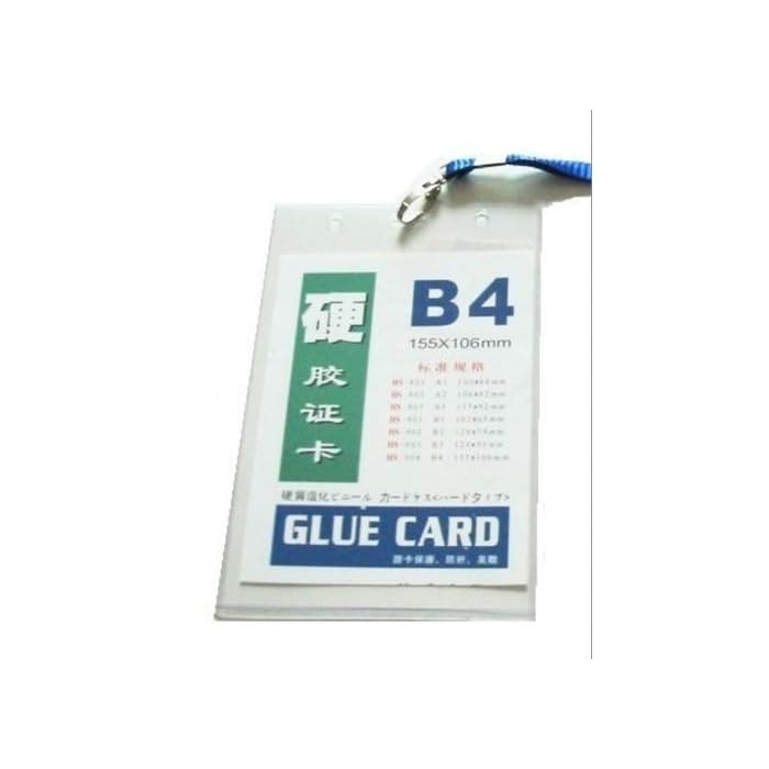 Buy KESETKO® B4 ID Card Holders, ID Card Case, ID Card Badge, Thick